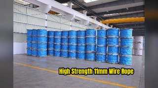 11mm 6x29F IWRC Wire Rope High Strength Industrial Lifting